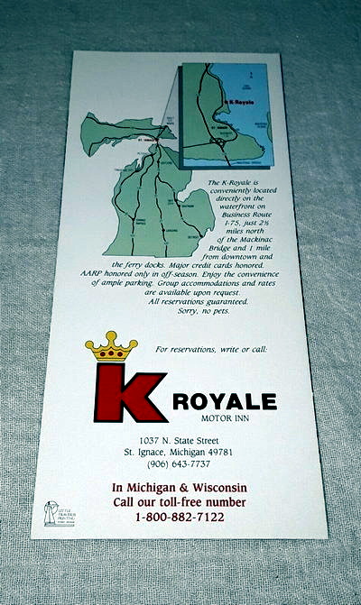 K Royale Motor Inn - Flyer (newer photo)